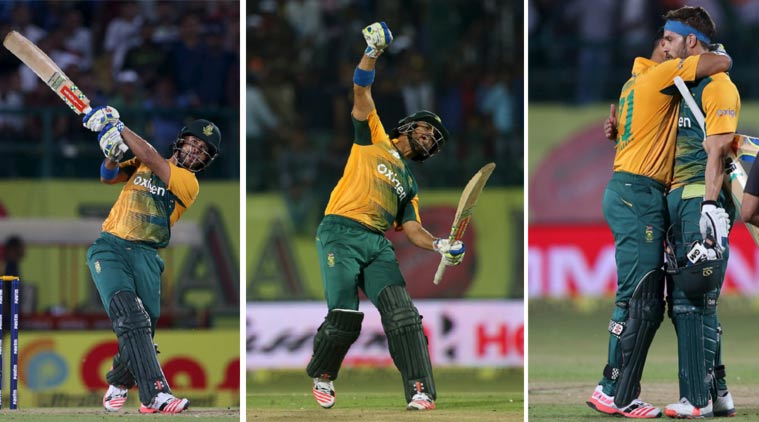 JP Duminy powers South Africa to thrilling seven-wicket Twenty20 win over India