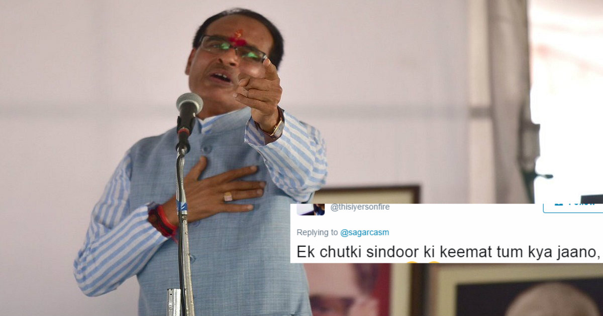 Netizens Went Crazy Over Captioning This Epic Pose Of Mp Chief Minister