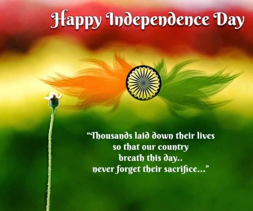 Happy Independence Day Wishes Quotes Greetings – 15th August Independence  Day 2017 Shayari SMS Messages In Hindi
