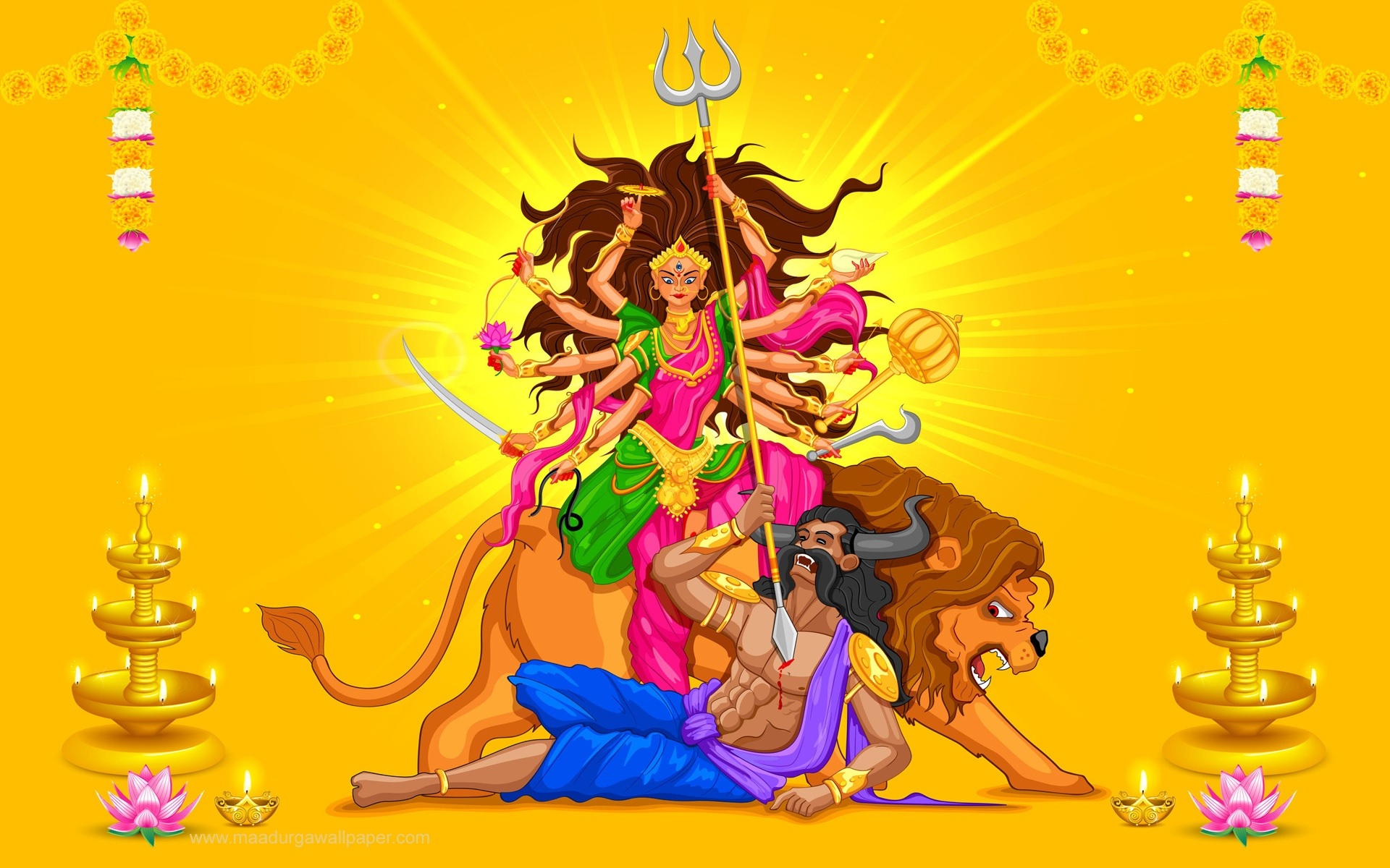 Durga Maa HD Images Wallpapers – Durga Matha Pics Photos 3D Free Download  For FB & Whatsapp