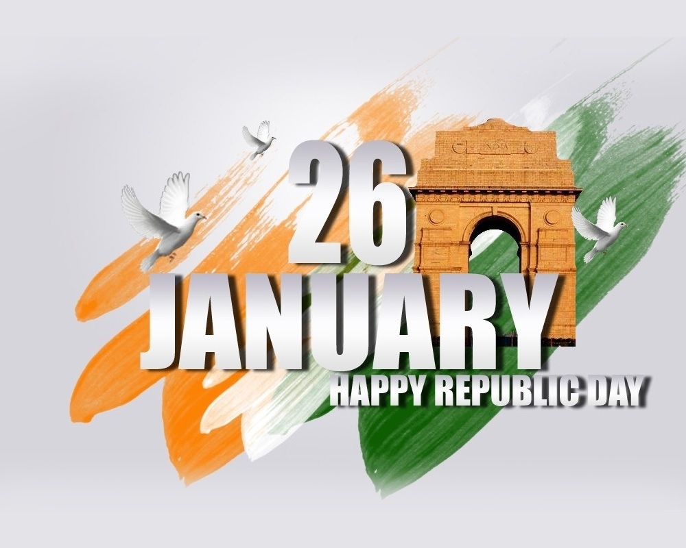 26th Jan Images HD Wallpapers Pictures – Republic Day 2018 3D Pics Photos  For FB & Whatsapp