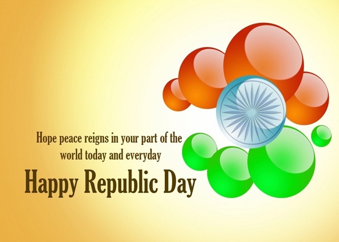 Republic Day Wishes Messages Greetings 26th January Happy Republic Day 2018 Sms Quotes Status Here are some of the best republic day quotes, wishes and messages you can share with your friends and family. allindiaroundup