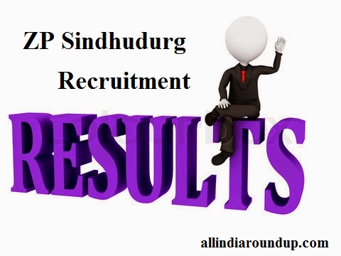 ZP Sindhudurg recruitment results