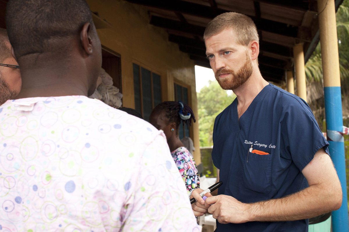 Ebola Stricken Dr. Kent Brantly In Liberia