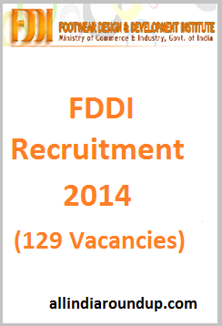 FDDI Recruitment 2014