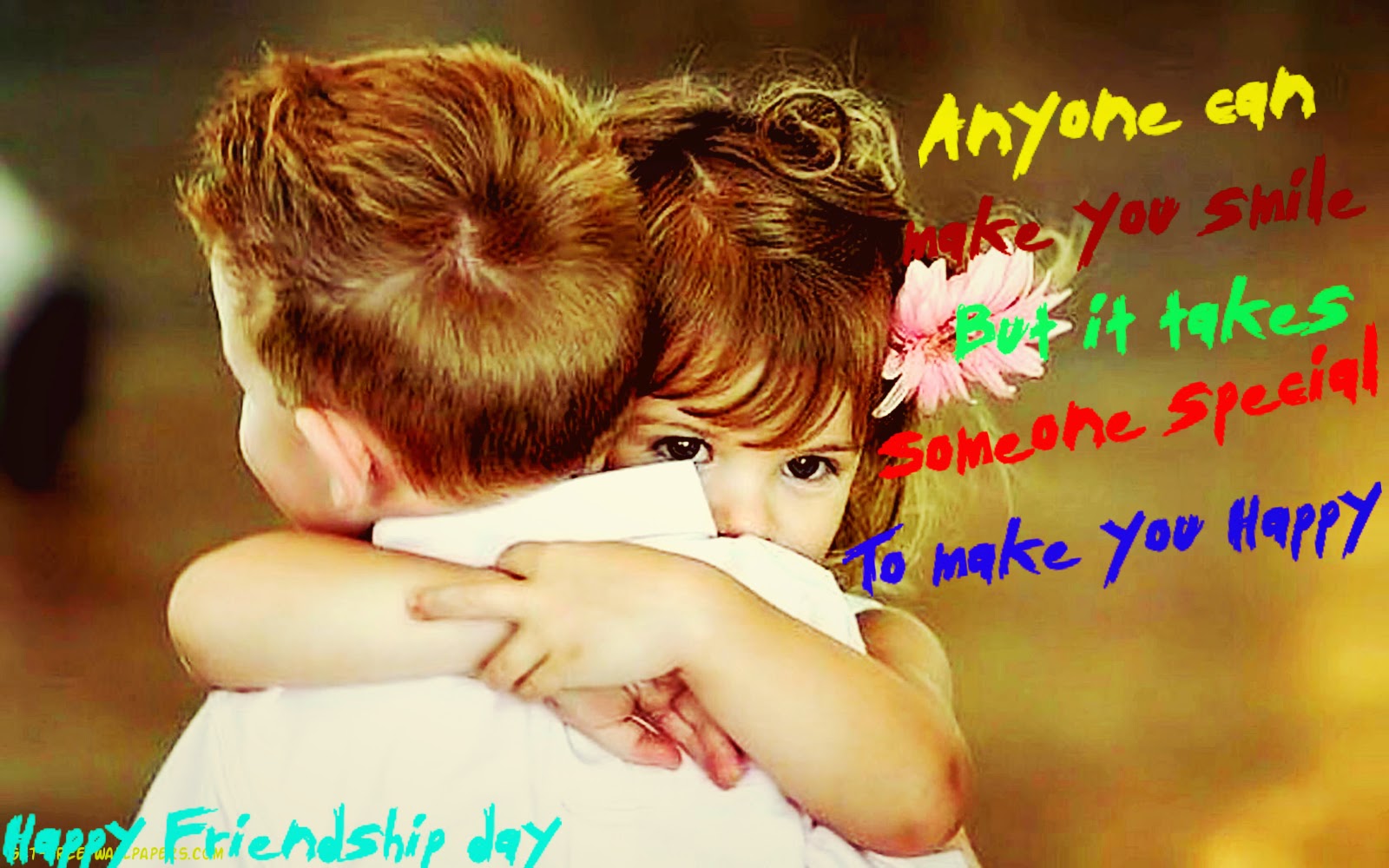 Happy Friendship Day 2014 HD Wallpapers Timeline cover photos from Kids