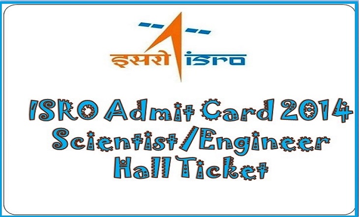 isro admit card
