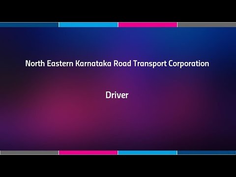 3091 Posts recruitment North Eastern Karnataka Road Transport Corporation