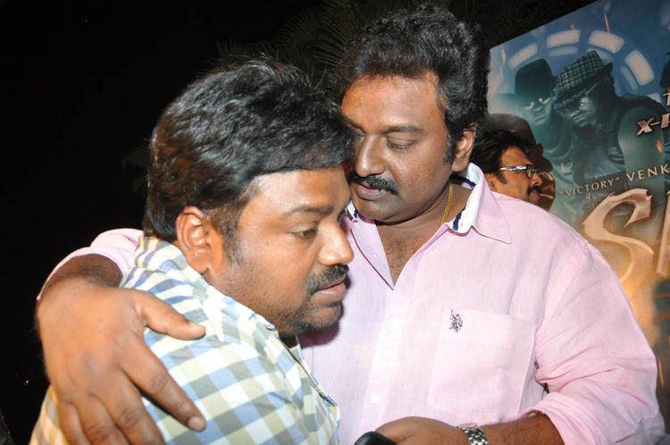 Meher Ramesh with V V Vinayak