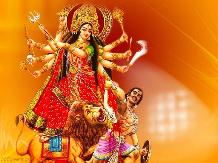 3D Maa Durga Wallpaper  Download to your mobile from PHONEKY