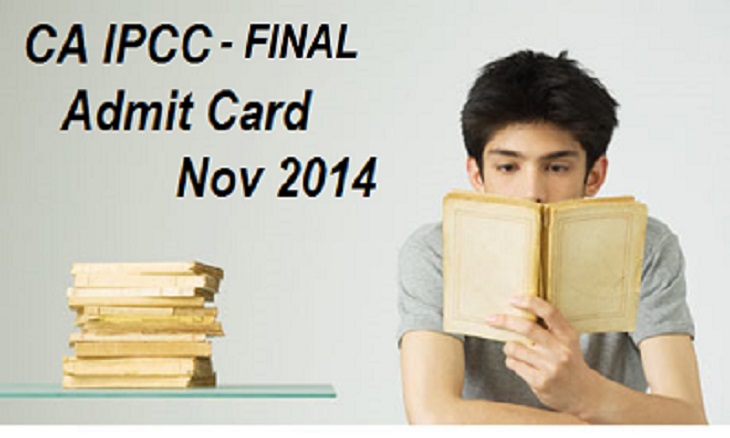 ca ipcc-final nov exams admit card