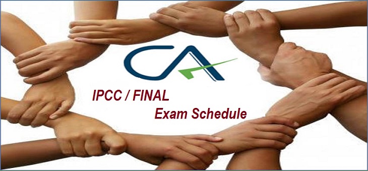 ca ipcc- final time table and revised schedule for nov 2014