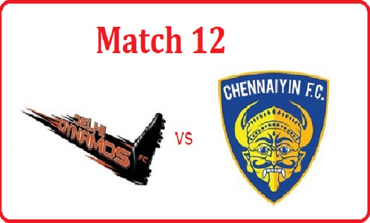 Delhi Dynamos FC vs Chennaiyin FC Live Streaming Indian Super League 2014
