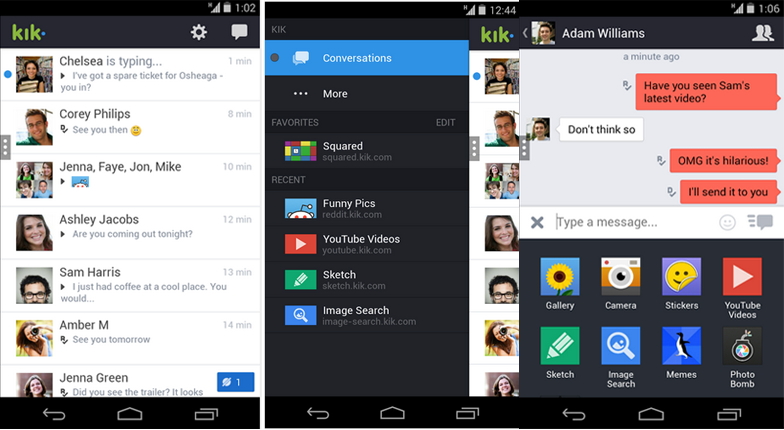 kik messenger download free