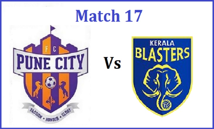 FC Pune City vs Kerala Blasters FC updates