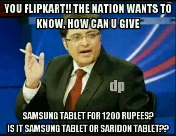 Flipkart fools Day