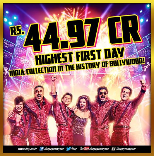Happy New Year First day Collections Record