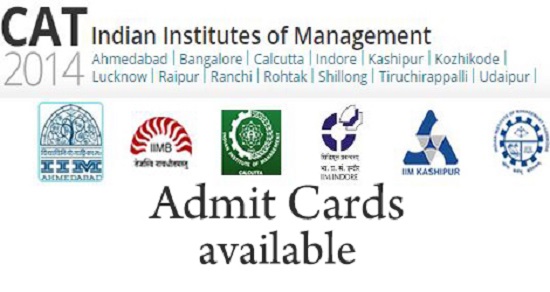 CAT 2014 Admit Card/ Hall Ticket Download