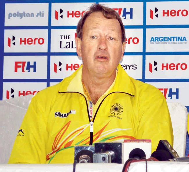 Terry Walsh Indian Hockey Cheif