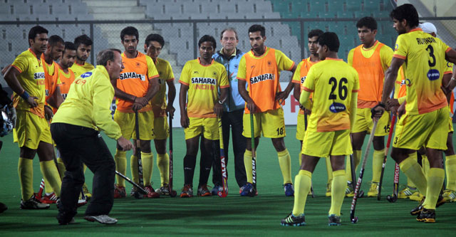 Terry Walsh Indian Hockey Cheif