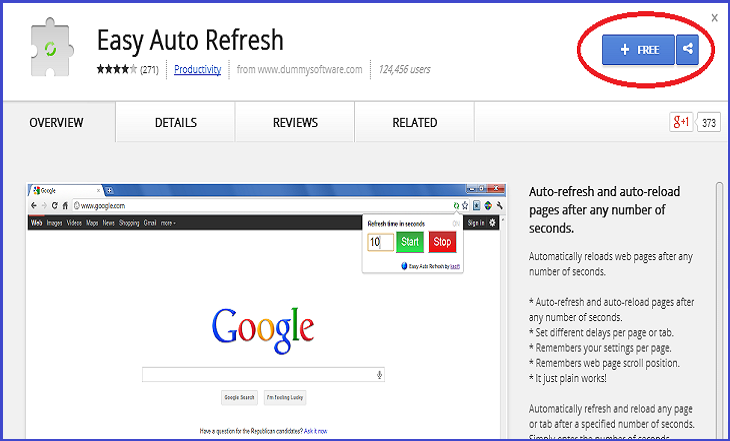 Auto-refresh-page-google-