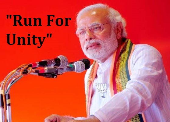 narendra modi ma join run for unity