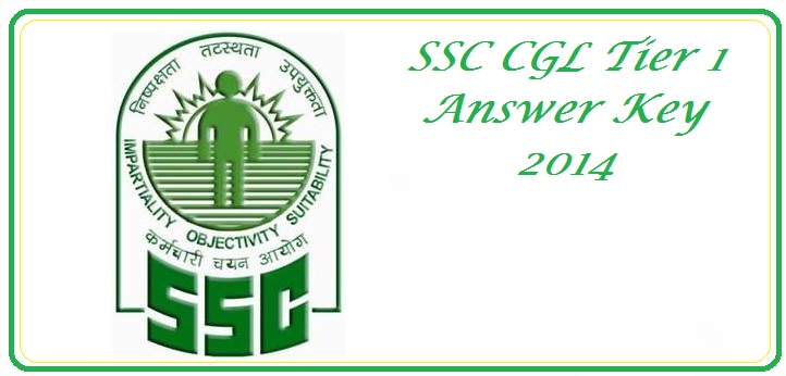 SSC - cgl tier 1 answer key 2014