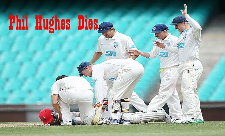 Austrailian Cricketer Phil Hughes Died