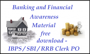 Banking and Financial Awareness Material Free Download ...