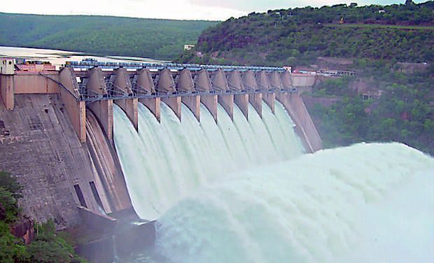 Nagarjuna Sagar dam largest dams in India