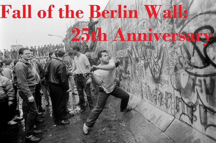 Fall Of The Berlin Wall 25 Years Ago Marked In Germany
