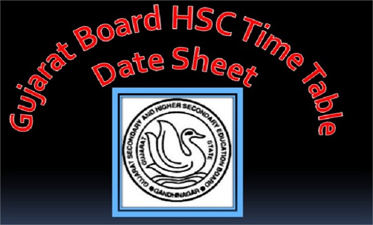 Gujarat 12th Class Date Sheet 2015 / GSEB HSC Time Table