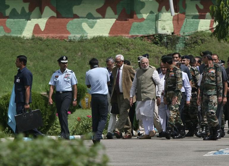 Hours ahead of PM Modi's arrival, gunfight on in Jammu