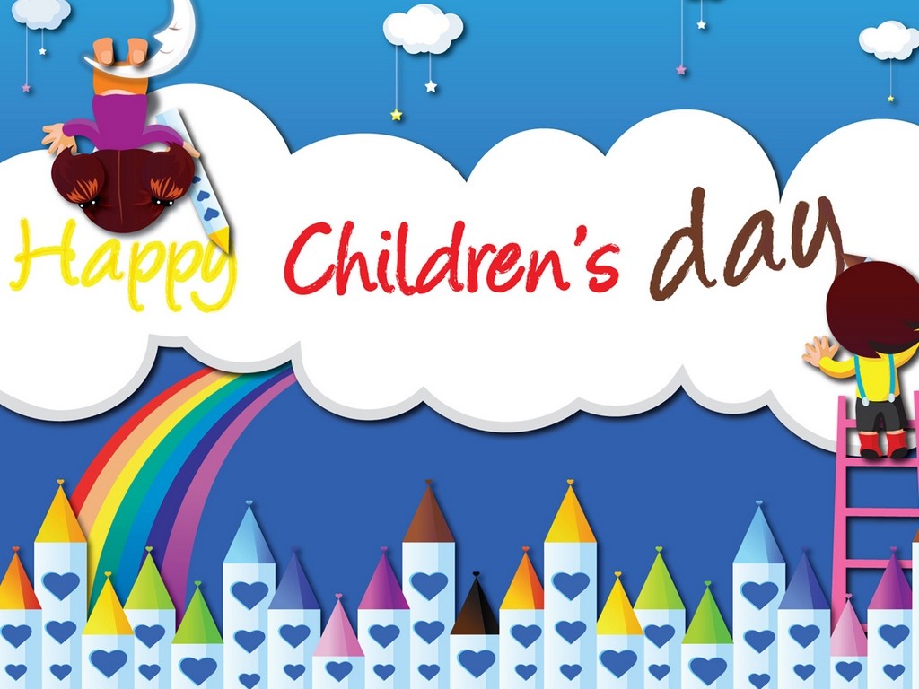 Happy Children's Day Images, HD Wallpapers, Fb Cover Pic, Whatsapp Profile Pic DP