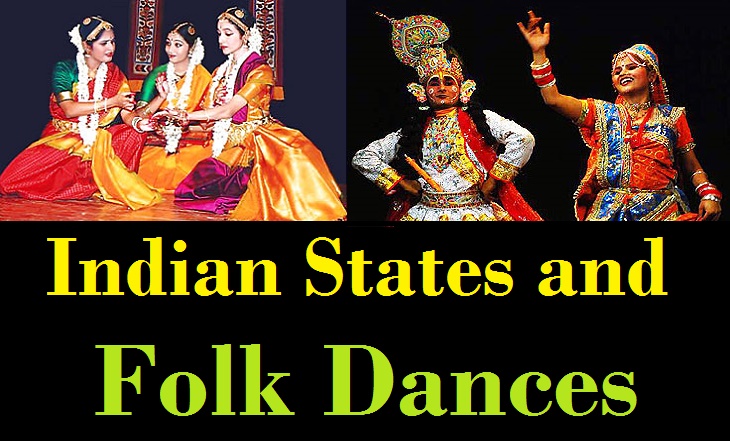 Indian States And Their Folk Dances List For IBPS SBI RRB PO CLERK Exams