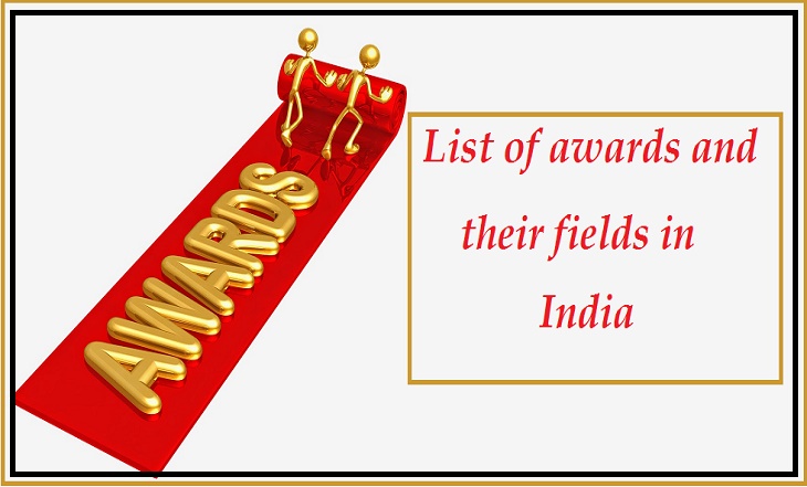 List of awards and their fields in India – IBPS RRB PO Clerk 2014