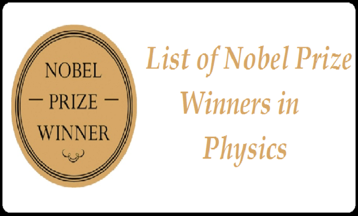 List of Nobel Prize Winners in Physics 