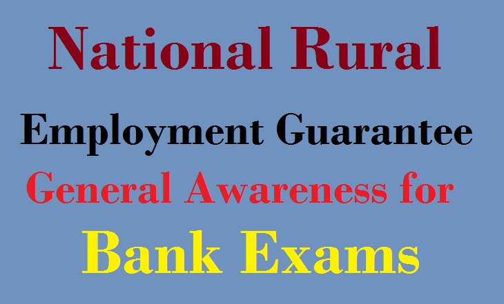 Rural Employment Programmes ga for bank exams