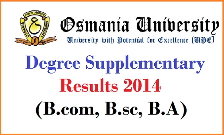 osmania-university degree results