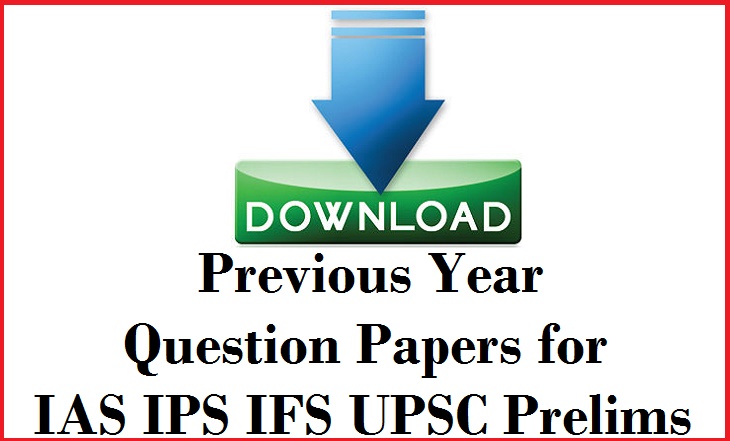 ias ips ifs model papers download