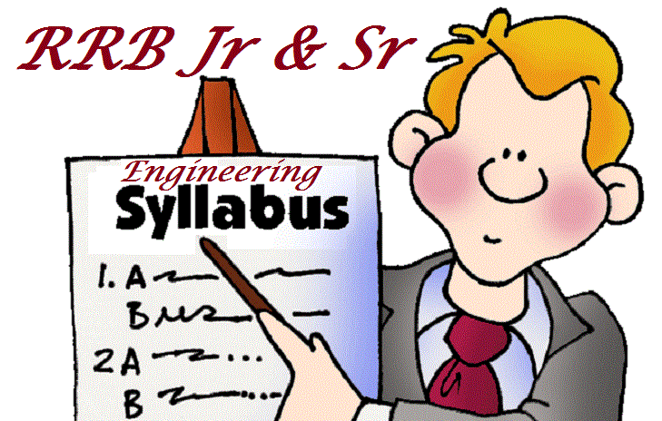 RRB Junior Engineer Syllabus ( Branch Wise ) Exam Pattern 2014