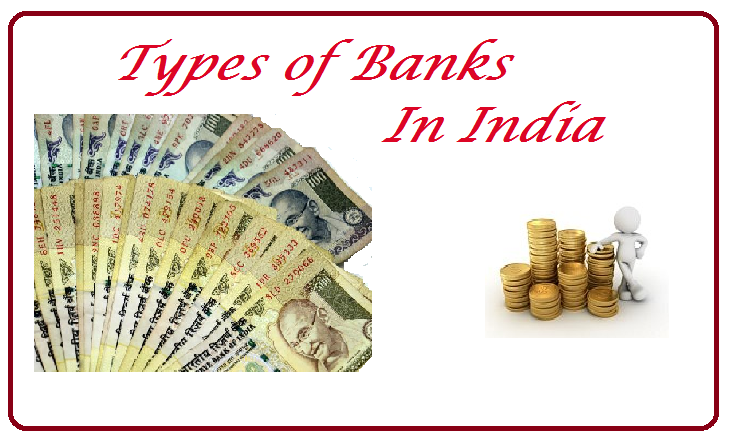 Types of Banks In India And Their Functions For Bank (PO / Clerk) Exams