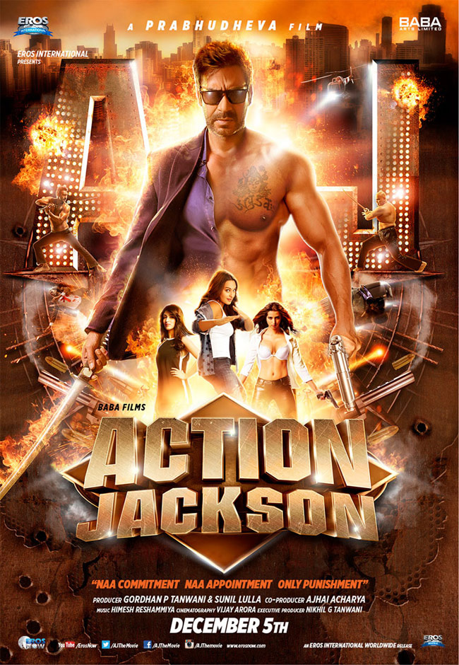 Action Jackson {Hindi} Movie Released Theatres List in Hyderabad