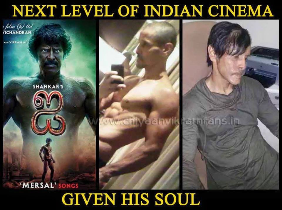 FANS IN TENSION WITH TOP HERO'S HEALTH vikram