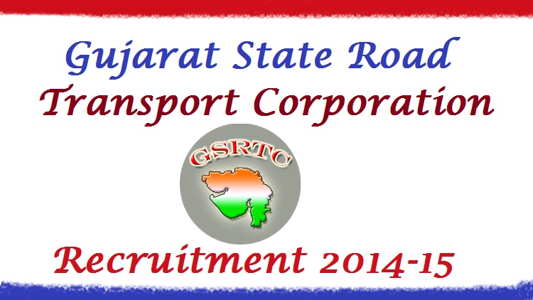 GSRTC Driver Conductor Clerk Recruitment 2014 - 15 Jobs Application Form