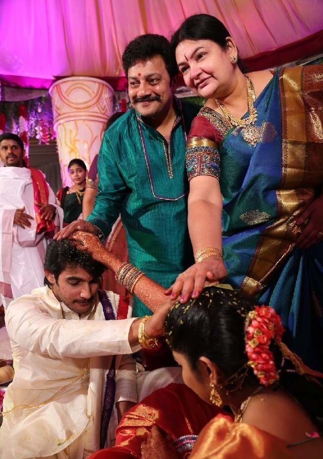 Aadi Wedding Photos | Aadi & Aruna got married on Friday