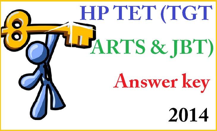HP TET (TGT ARTS & JBT) Answer key