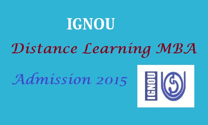 IGNOU Distance Learning MBA Admission 2015, Prospectus, Fees Structure