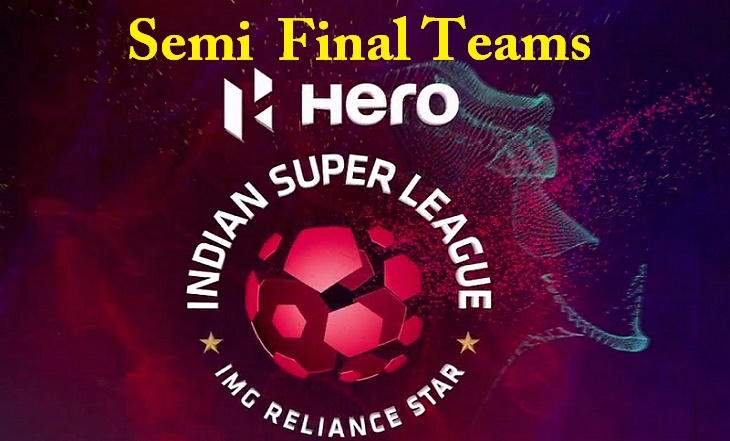 Isl 2014 Semi final teams schedule