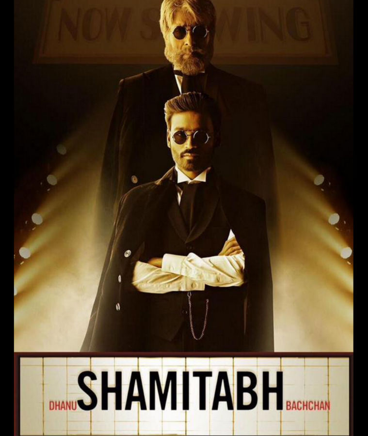 First look of Shamitabh : Big B reveals Dhanush's 'Shamitabh' posters